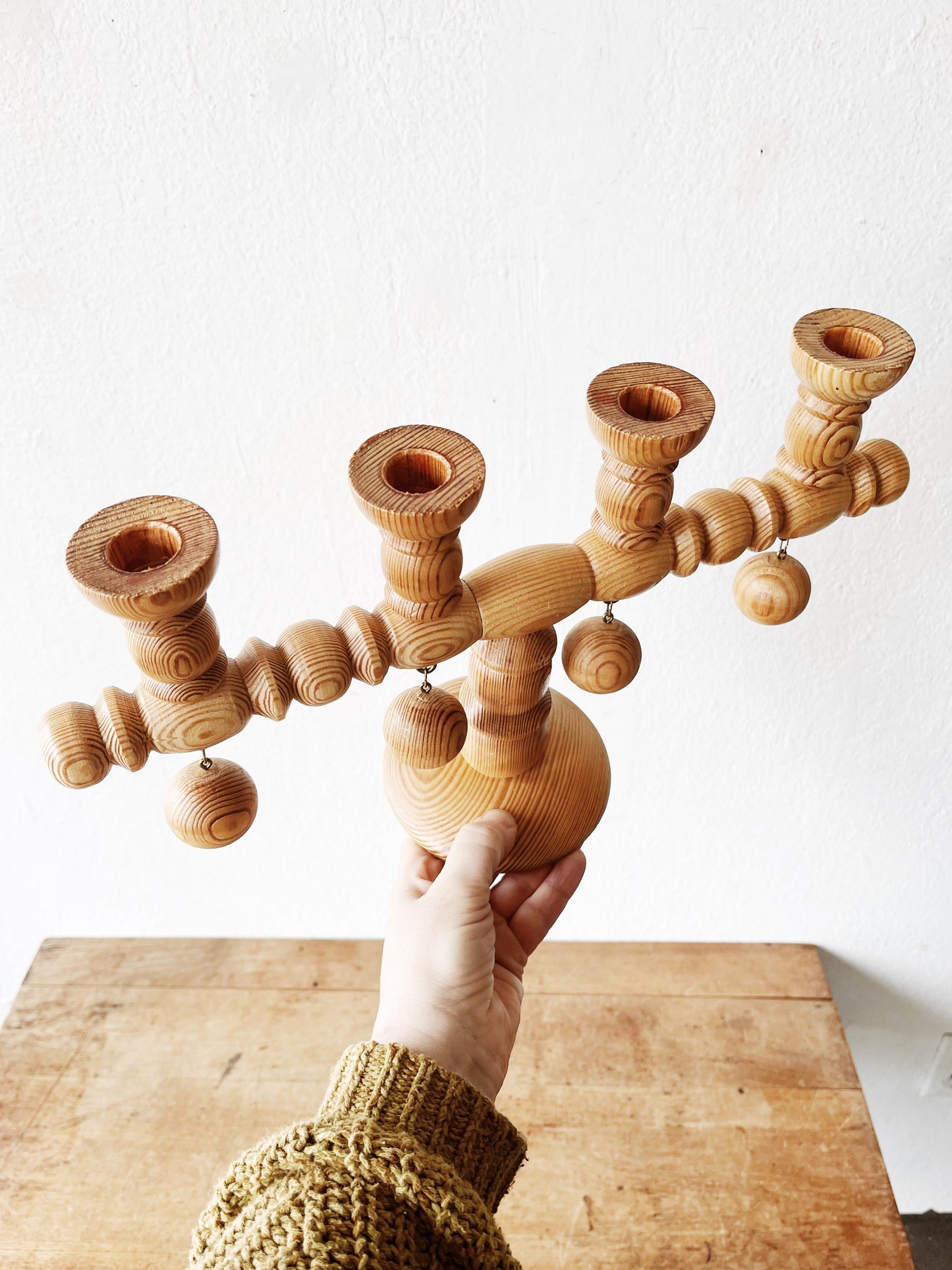 Vintage Swedish Candelabra