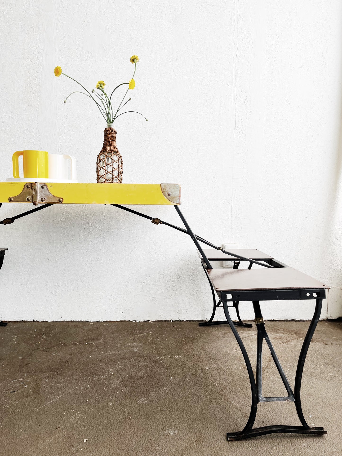 Vintage Folding Picnic Table