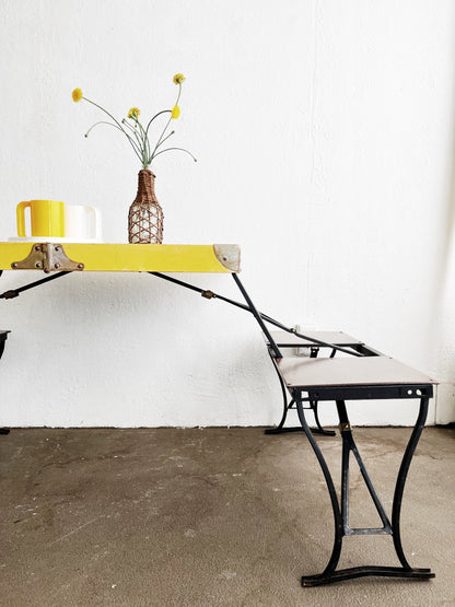 Vintage Folding Picnic Table