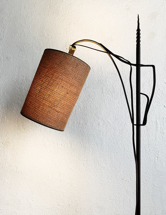 Antique Primitive Floor Lamp