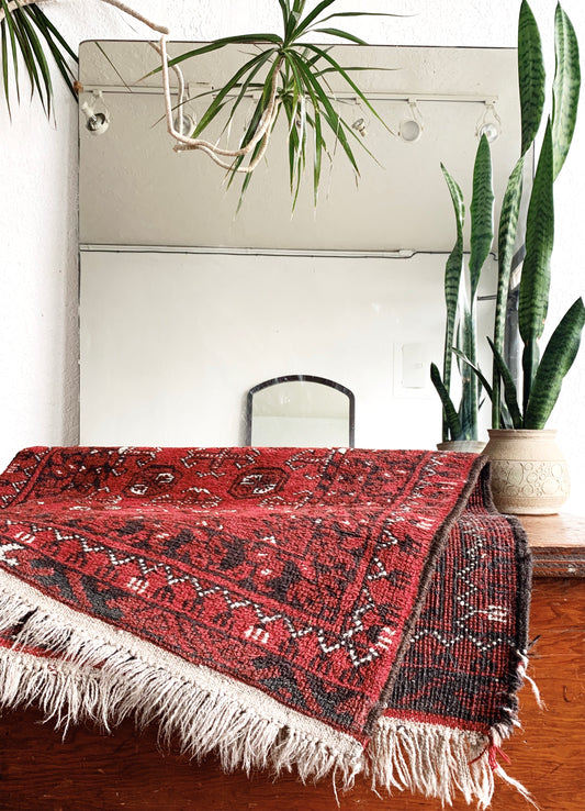 Vintage Moroccan Wool Rug