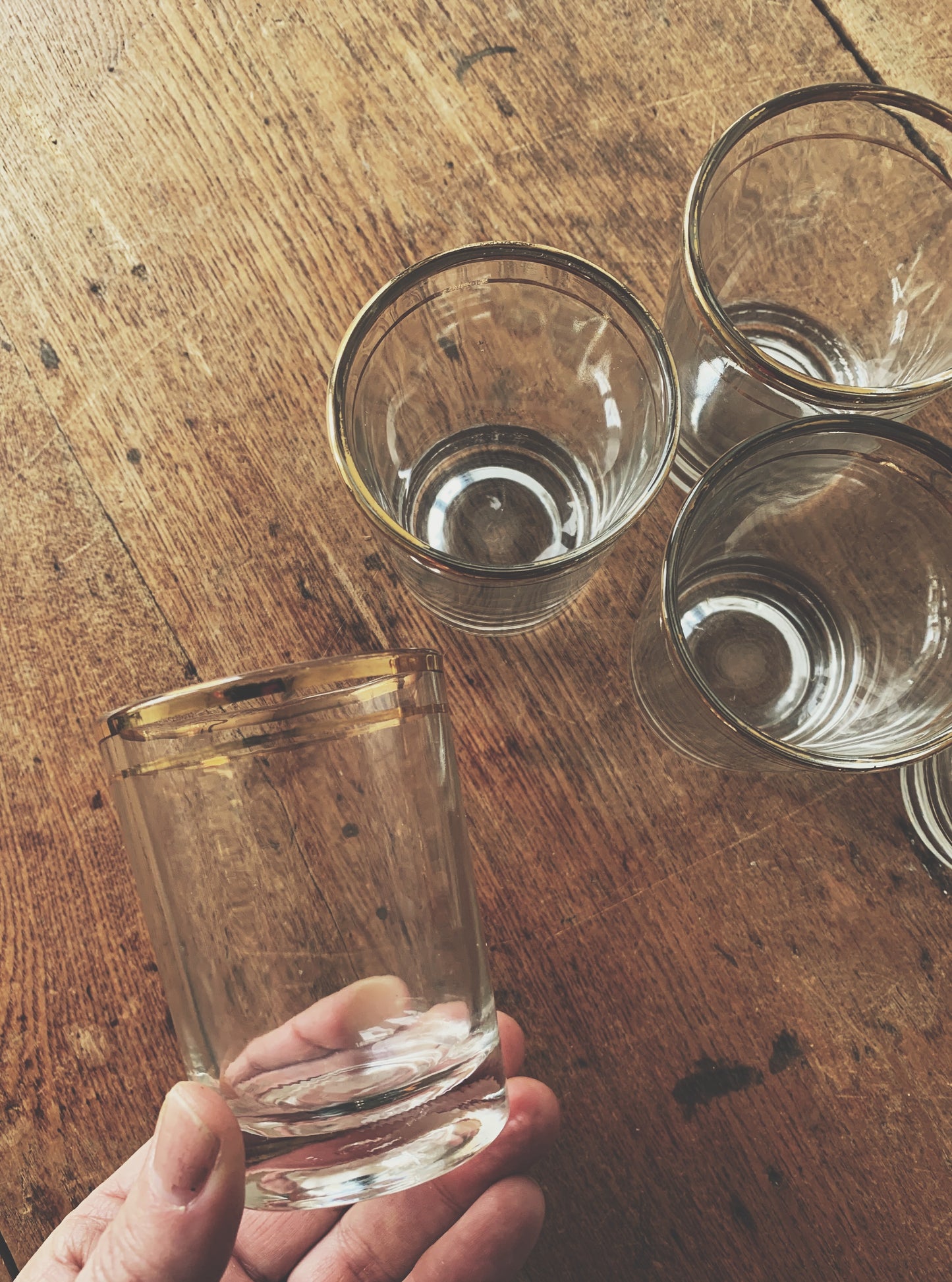 Vintage Cocktail Glasses