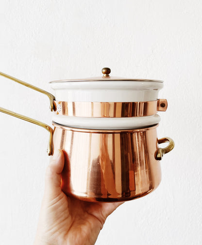 Vintage Double Boiler Pot