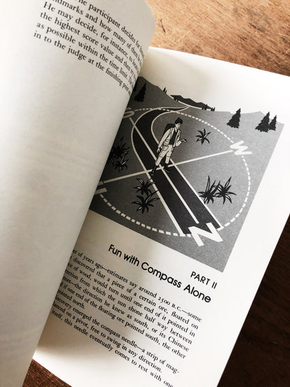 Vintage Map and Compass Guide