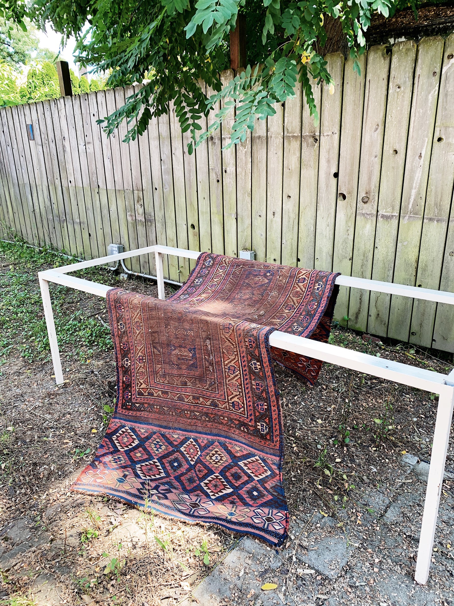 Beautiful Vintage Wool Rug