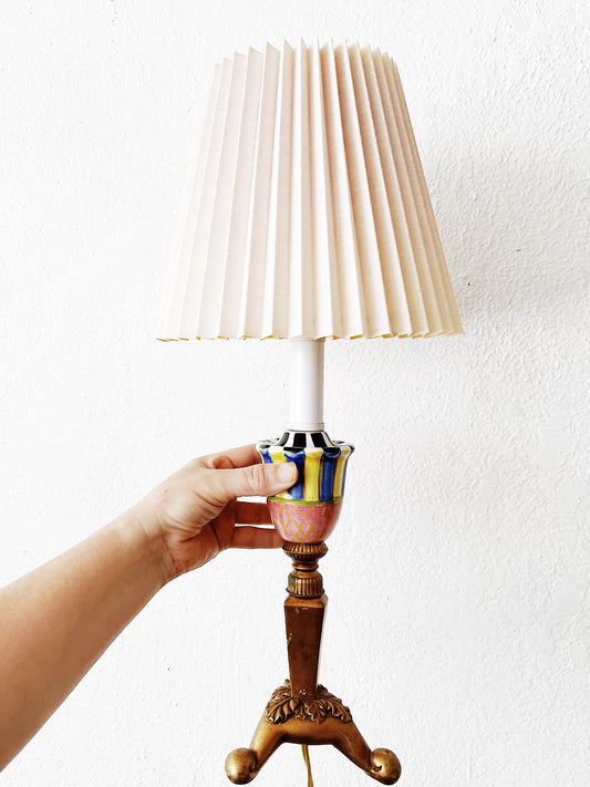 Handpainted Ceramic Lamp