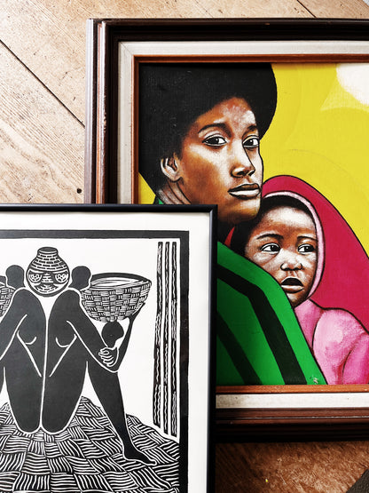 Original Linocut