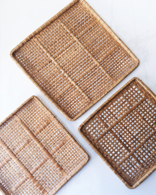 Large Vintage Wall Baskets