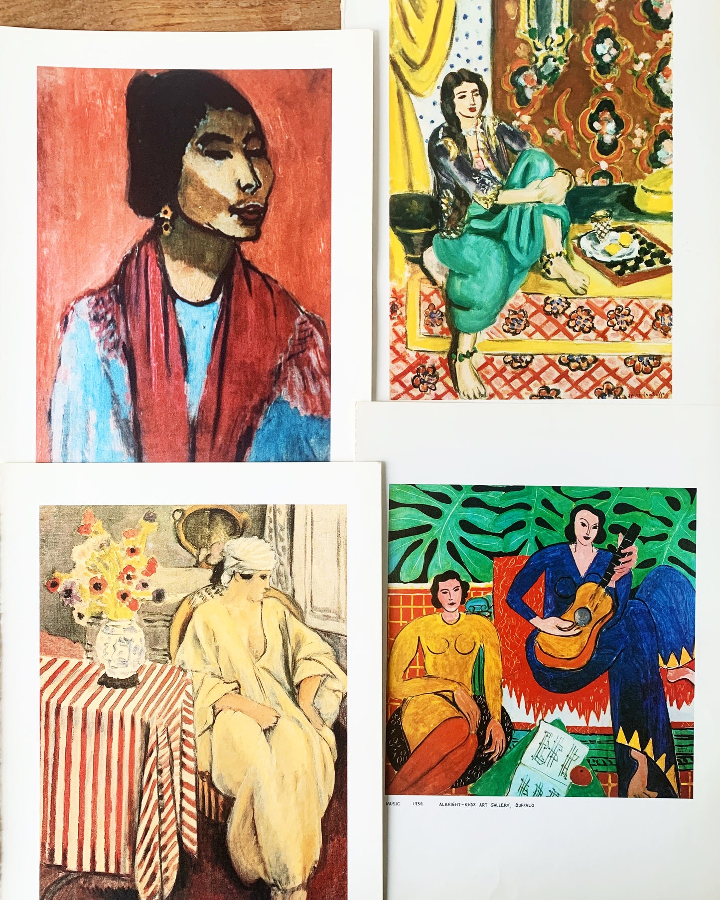 Vintage Matted Henri Matisse Art Print