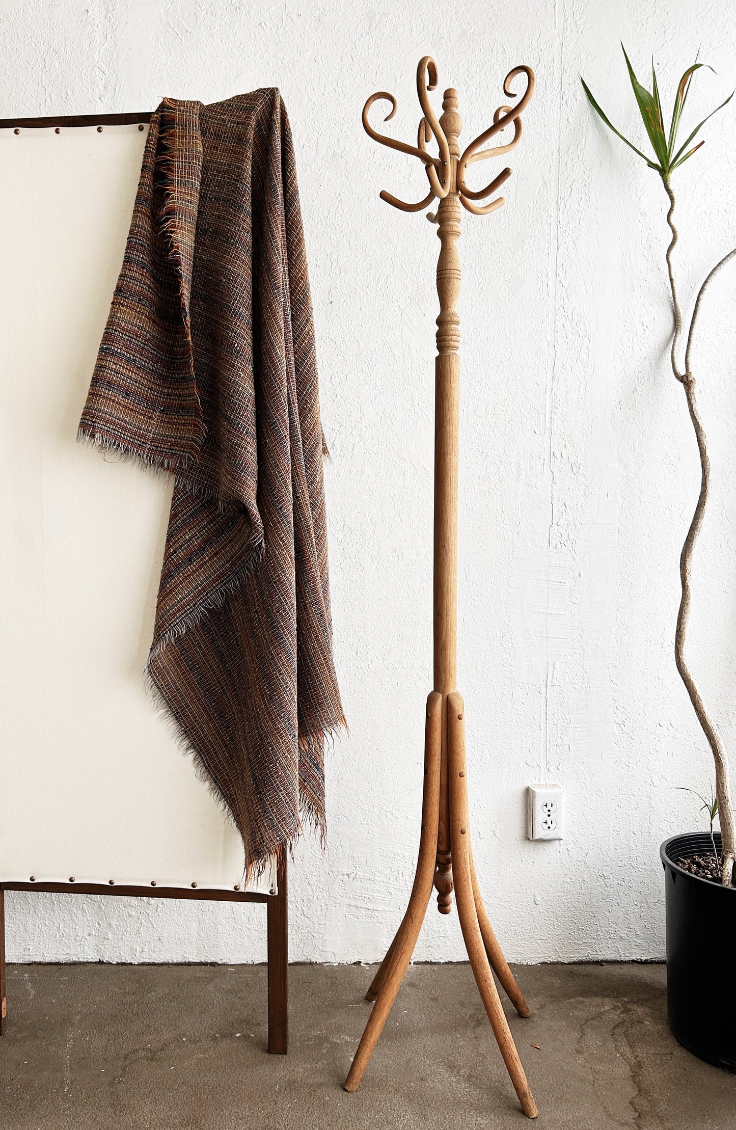 Large Vintage Hand Woven Textile