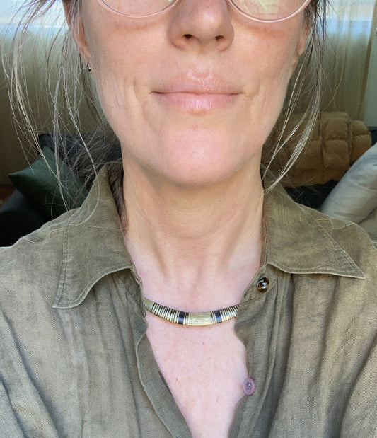 Vintage Brass Choker