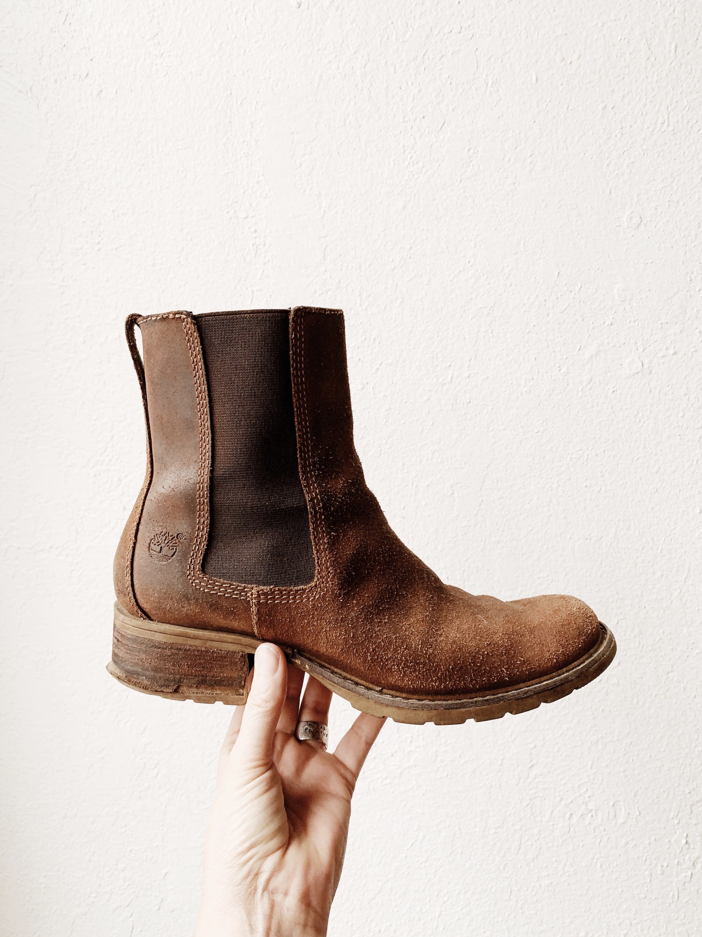 Timberland Suede Chelsea Boot 8.5 Womens