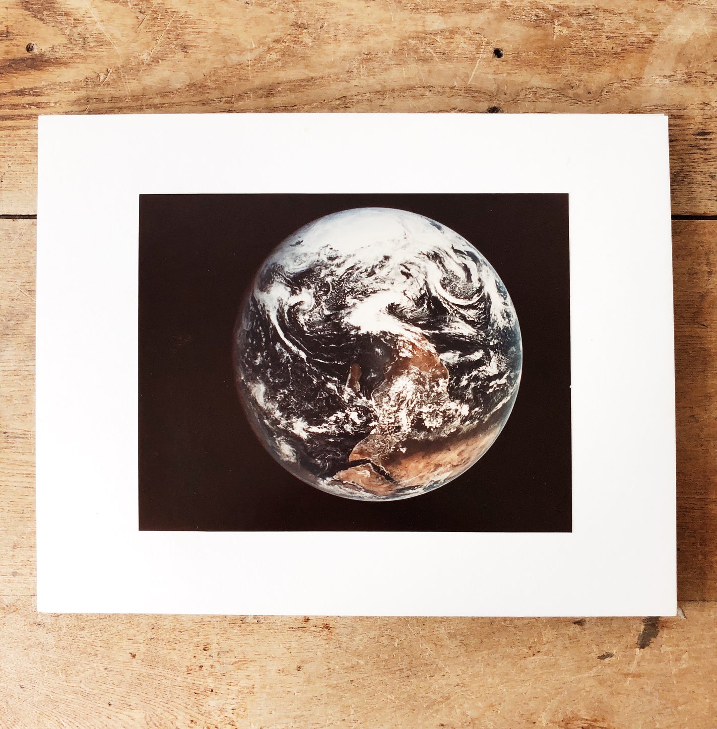 Original Vintage Planetary Film Photograph