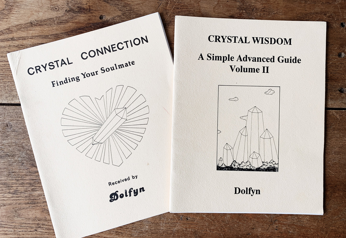 Vintage 1986 Crystal Booklet by Dolfyn