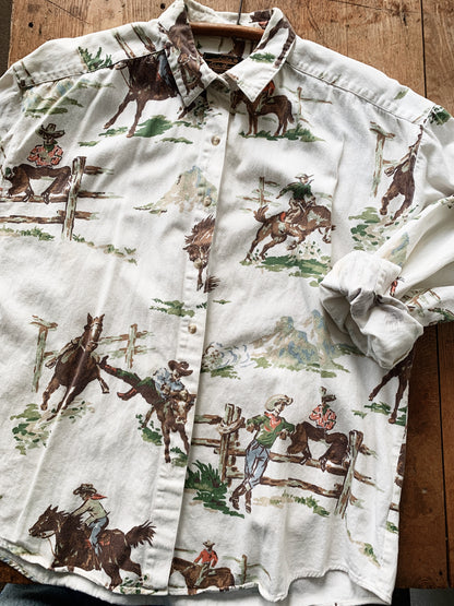 Vintage Cotton Button Up