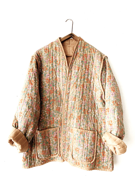 Vintage Cotton Quilted Jacket