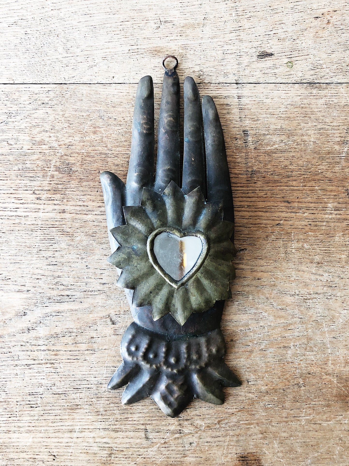 Pressed Tin Milagro Hanging