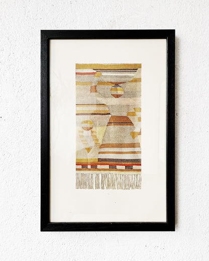 Vintage Fritz Landwehr Framed Litho