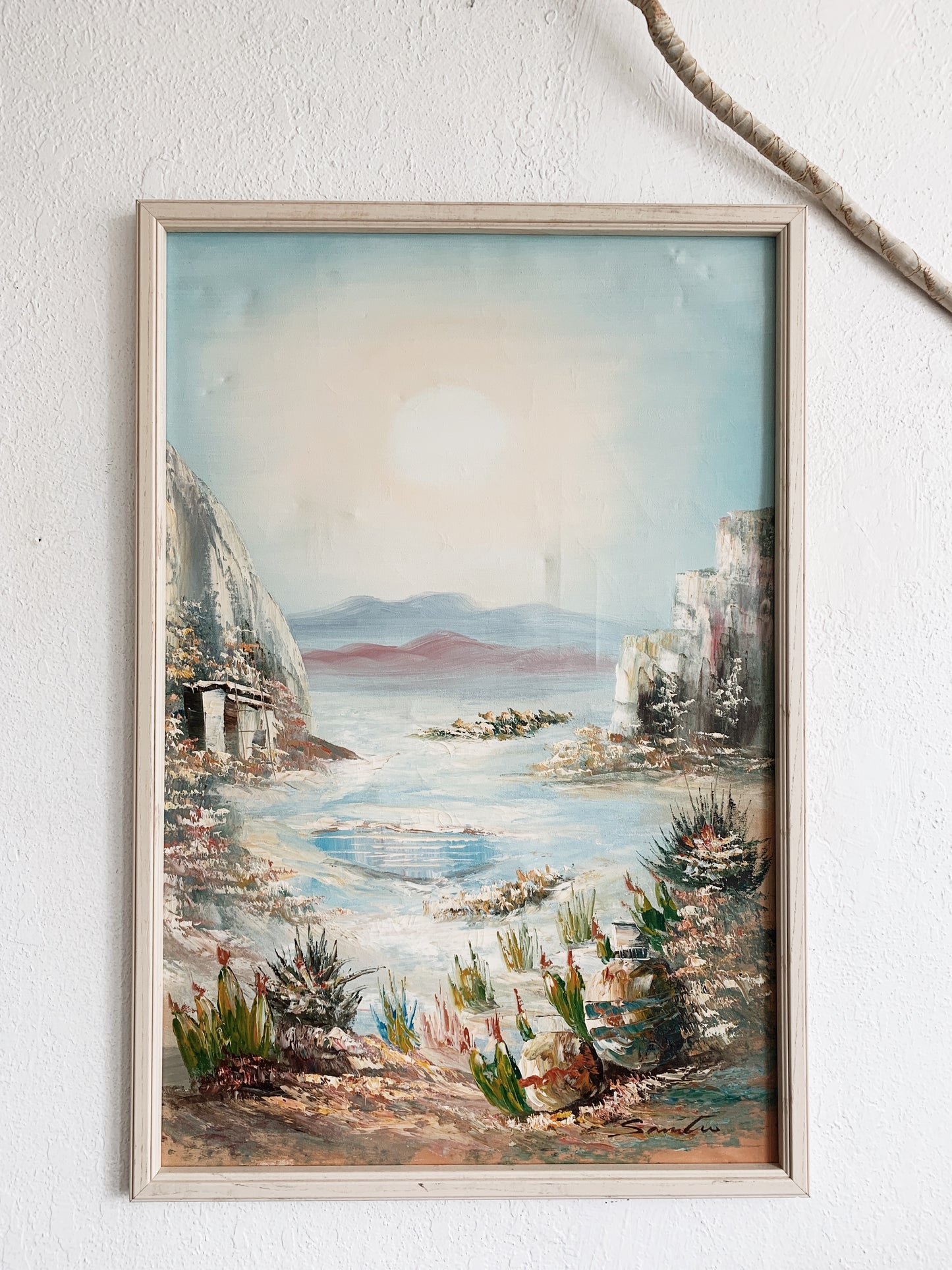 Large Vintage Original Painting