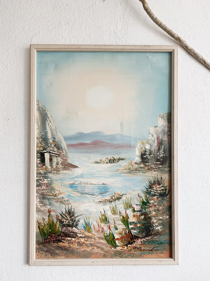 Large Vintage Original Painting