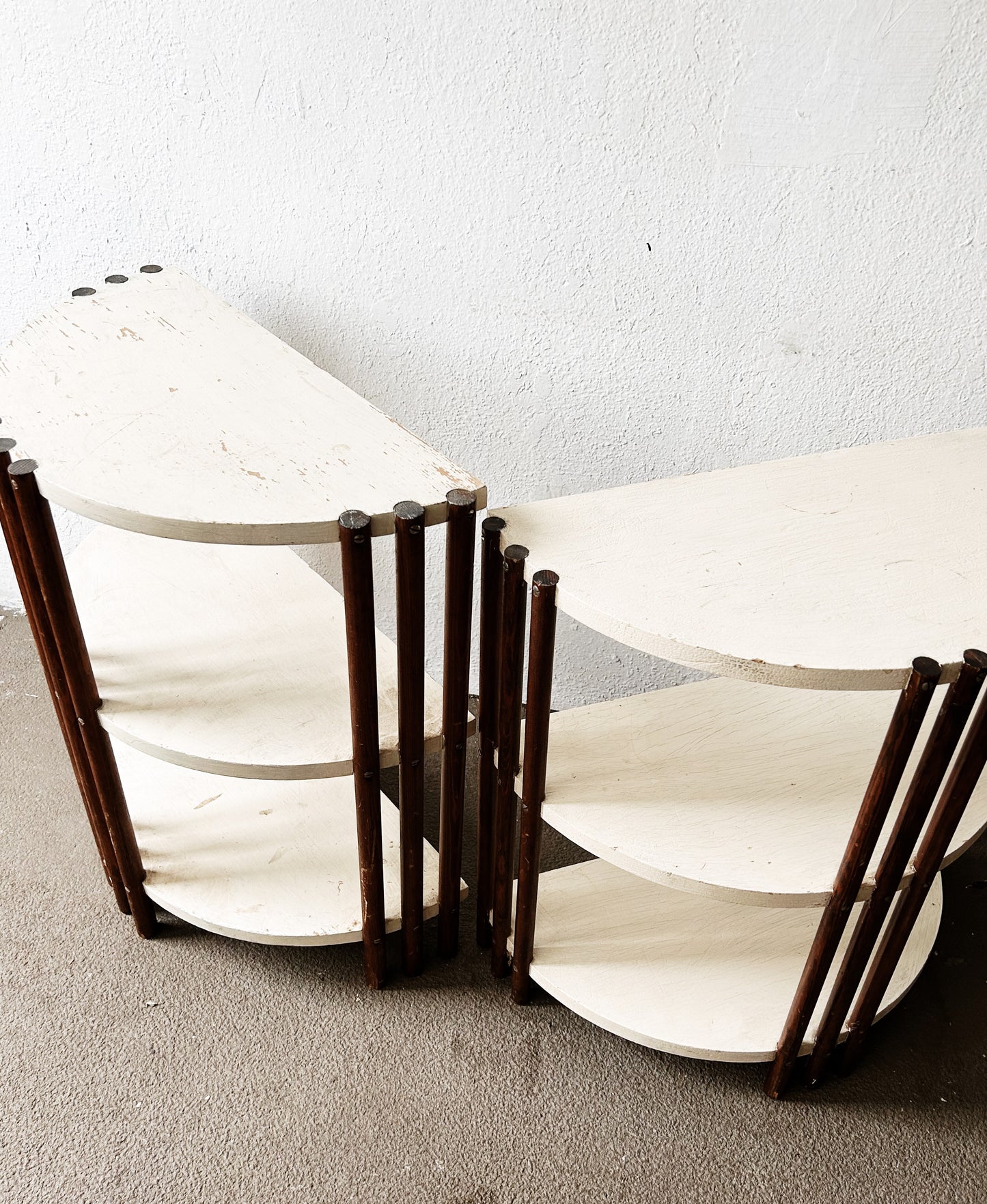 Art Deco Half Round Tables