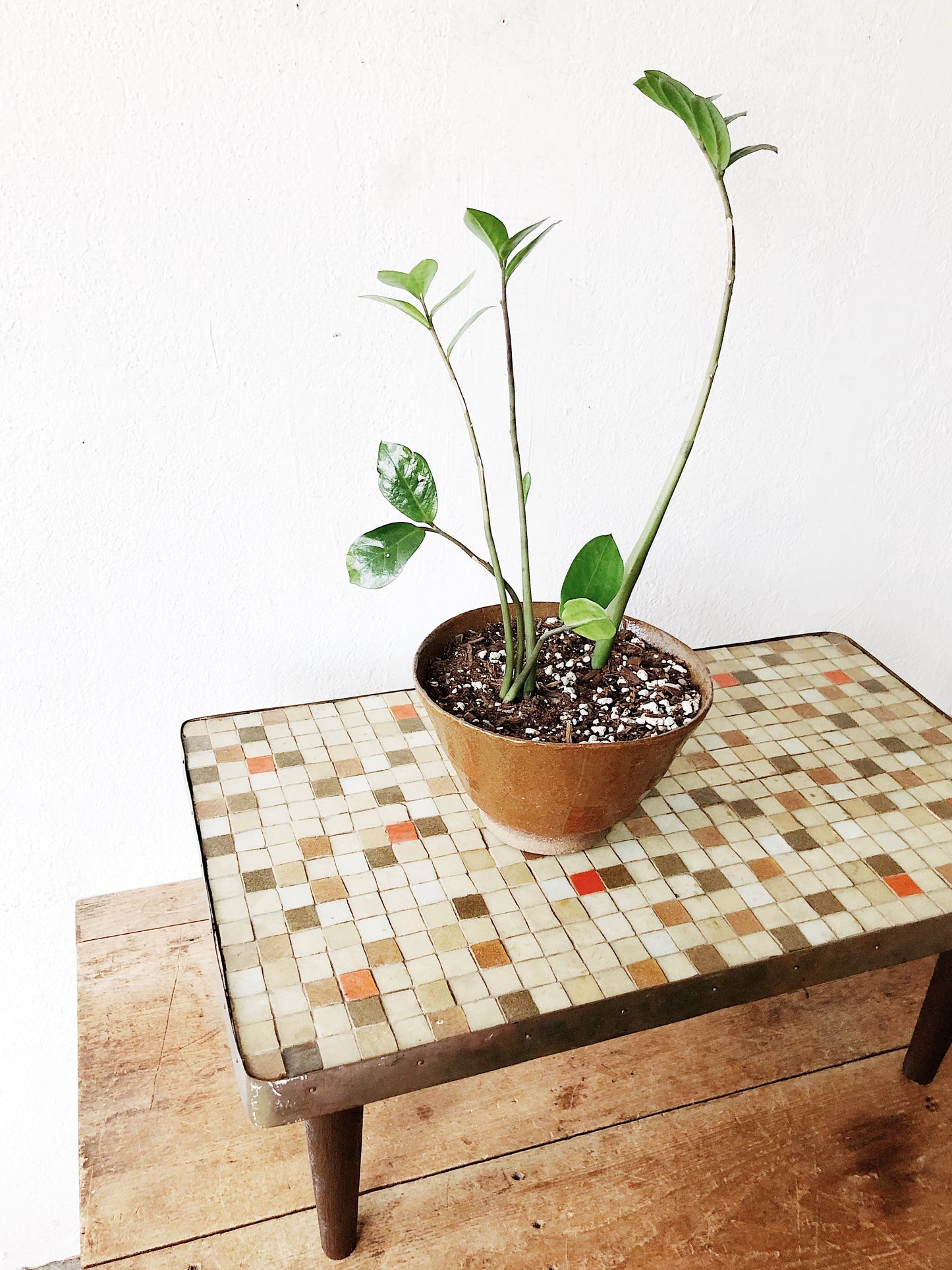 Vintage Mosaic Tile Table