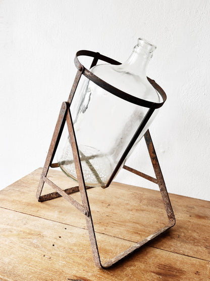 Antique Carboy and Stand