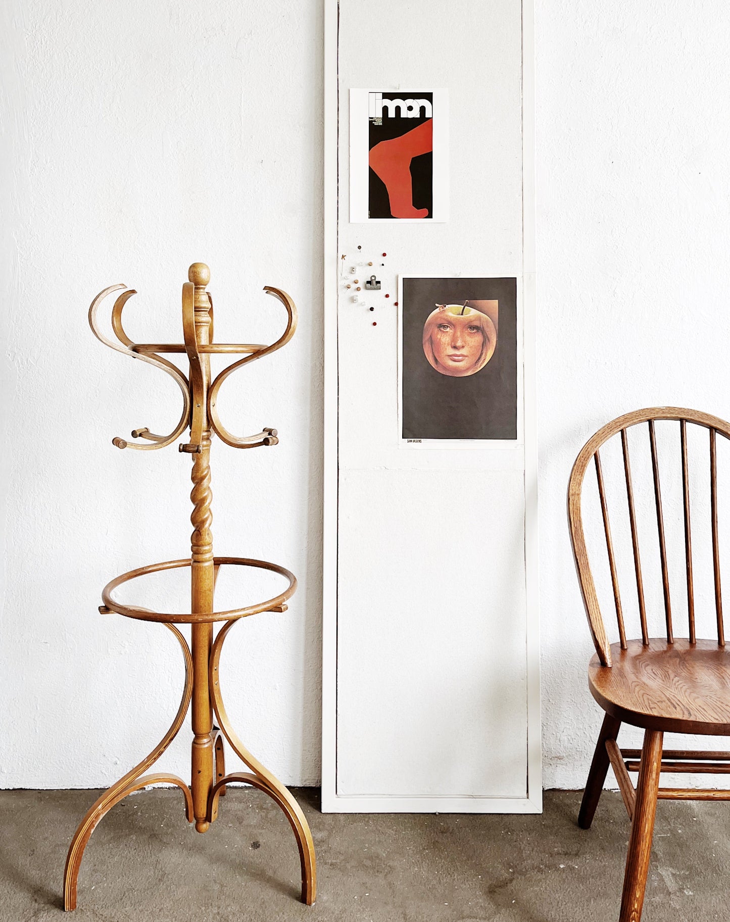 Vintage Bentwood Coat Rack