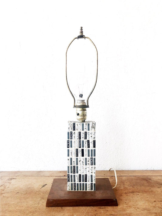 Vintage Tile Mosaic Lamp
