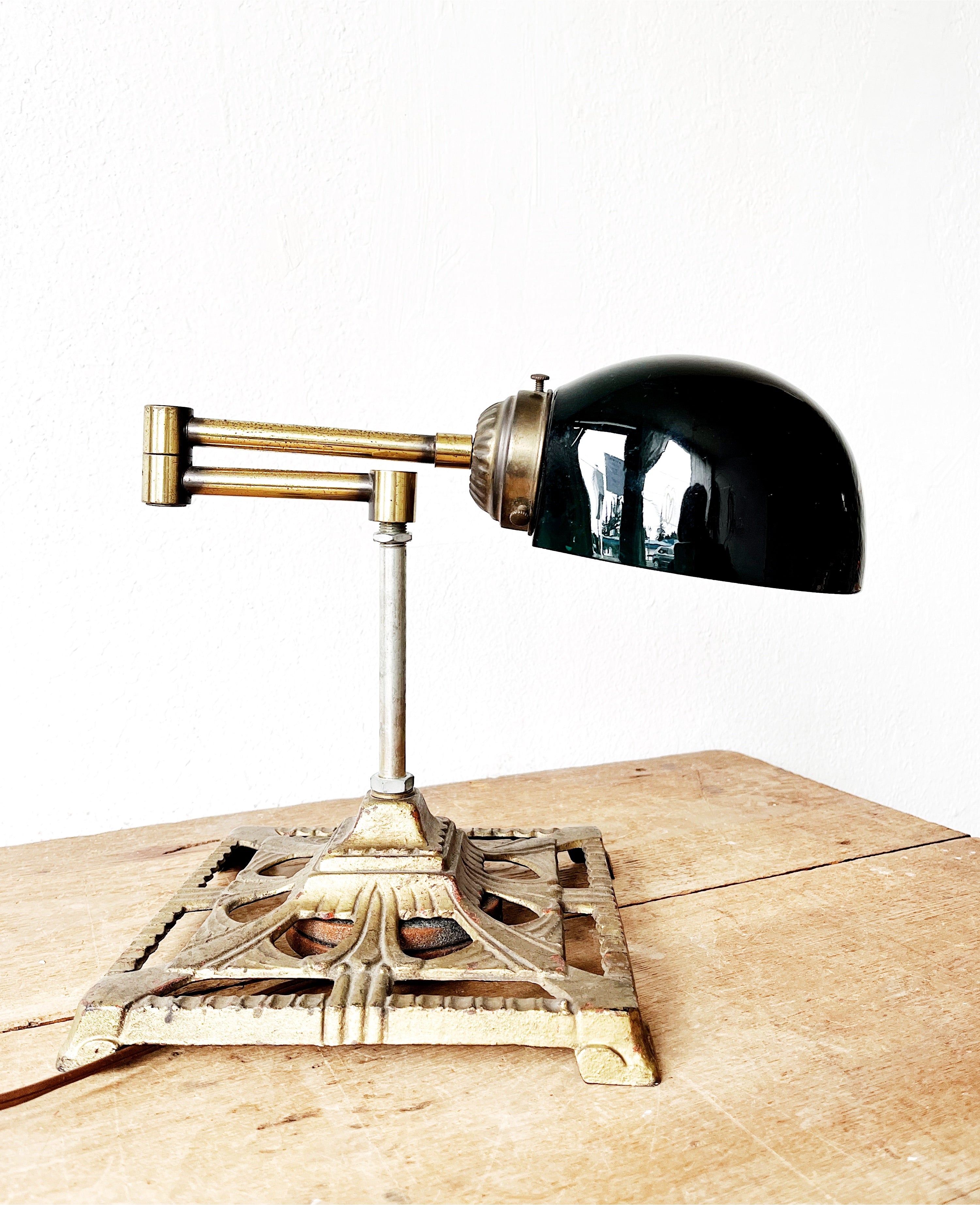Antique Machine Age Lamp - Thumbnail 5