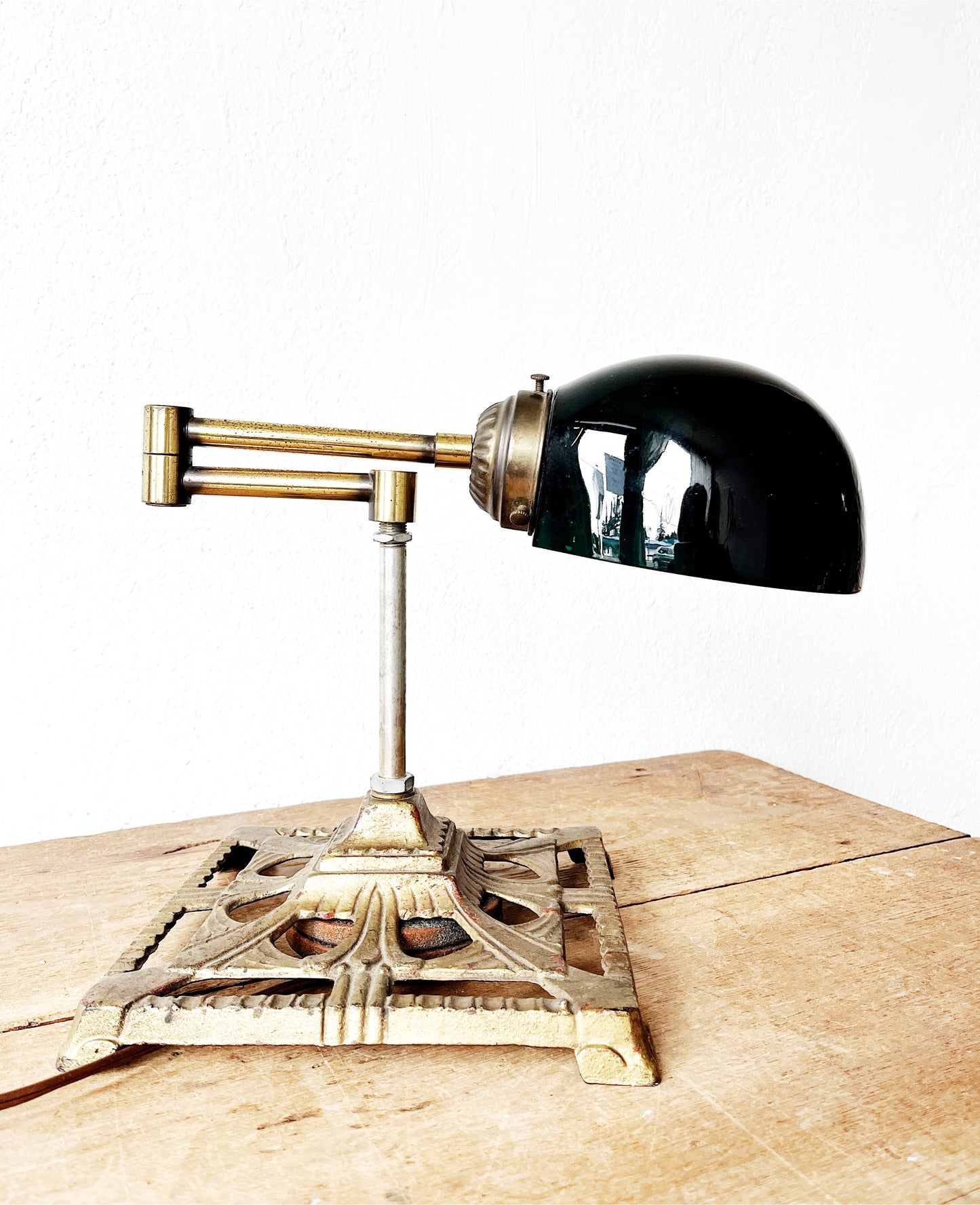 Antique Machine Age Lamp