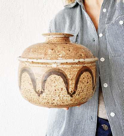 Vintage Stoneware Soup Tureen
