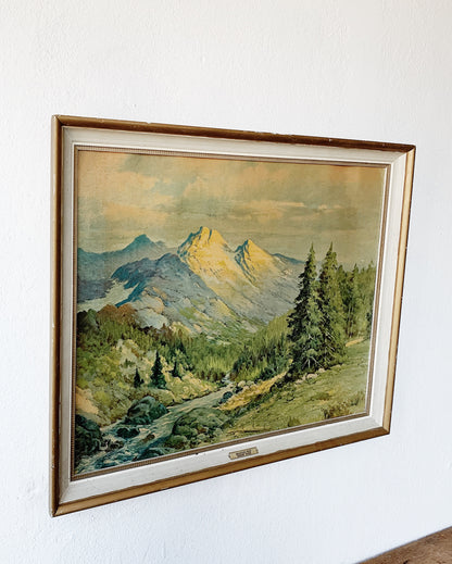 Vintage Robert Wood Litho