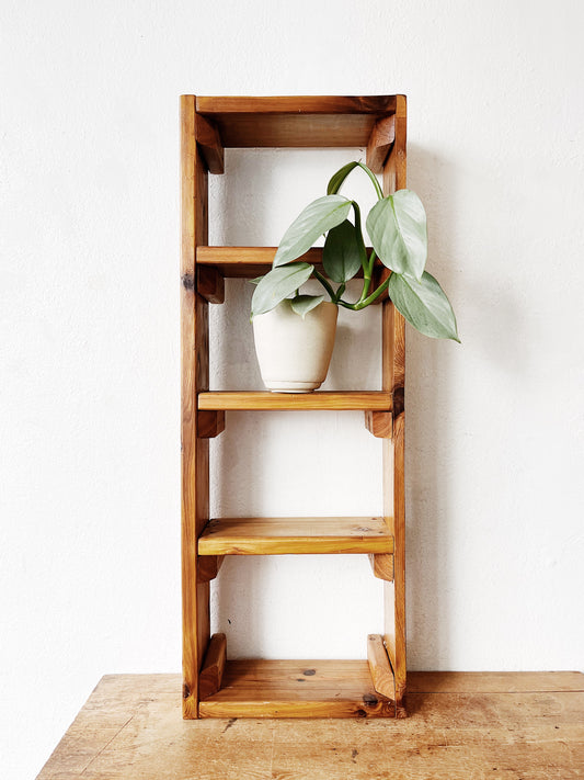 Handmade Cubby Shelf