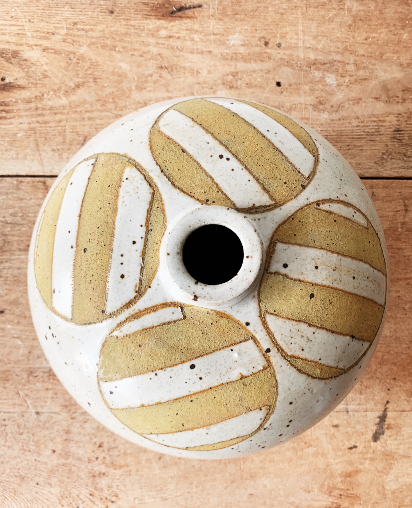 Large Mid Century Pottery Vase