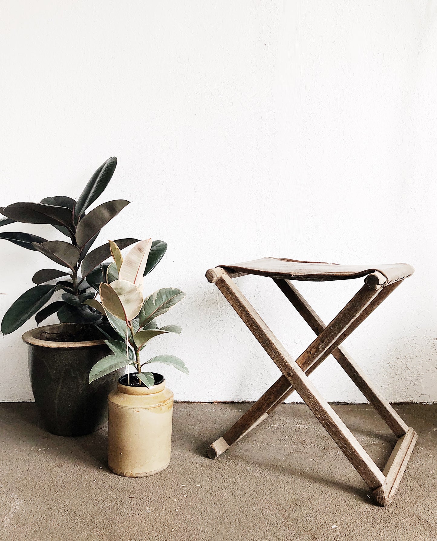 Vintage Folding Camp Stool