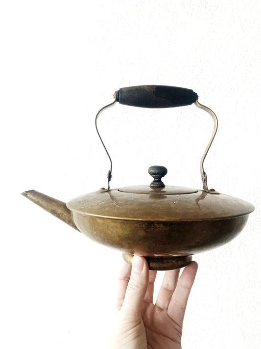 Antique Sternauware New York Brass Kettle
