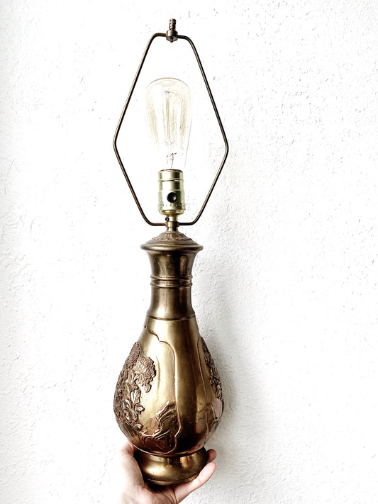 Vintage Brass Lamp