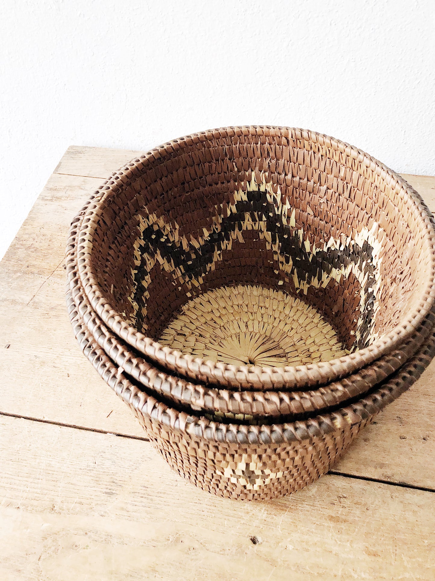 Vintage Woven Basket
