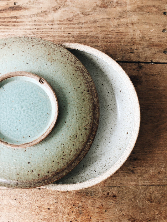 Vintage Japanese Lidded Noodle Bowl Set