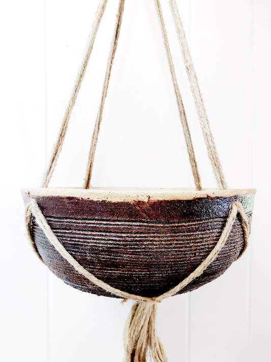 Handmade Ceramic Hanging Planter