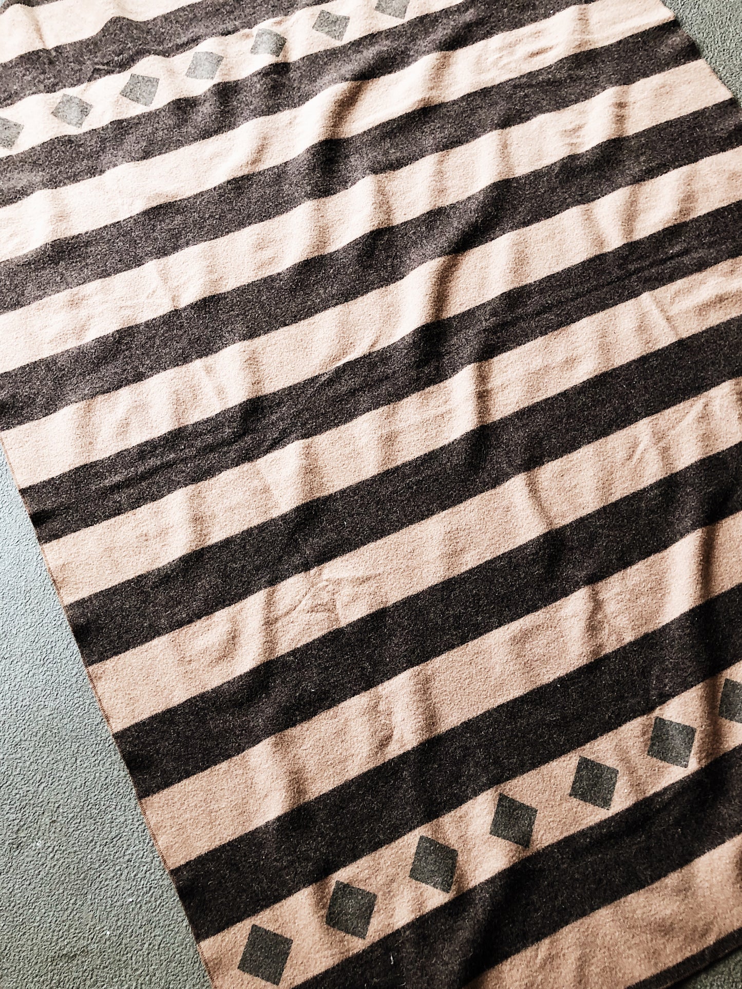 Vintage Wool Camp Blanket