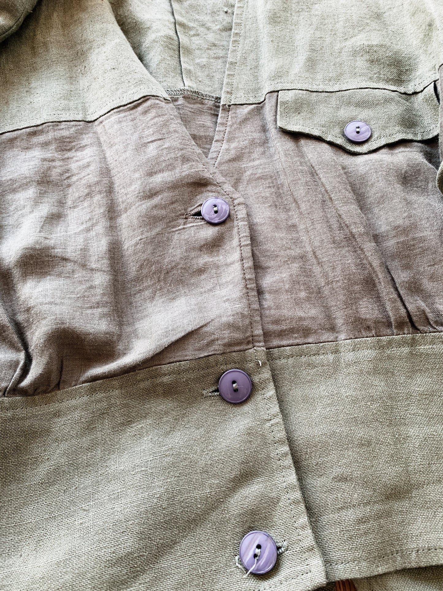 Vintage Linen Jacket