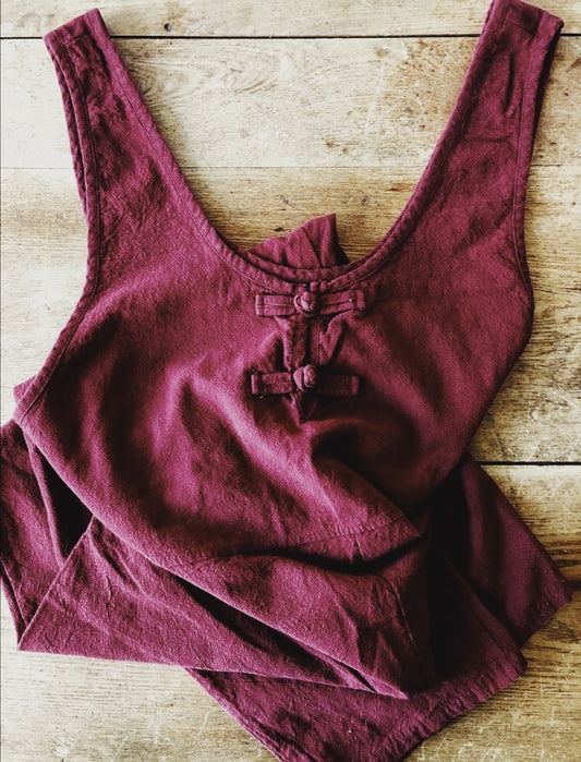 Vintage Cotton Canvas Jumper