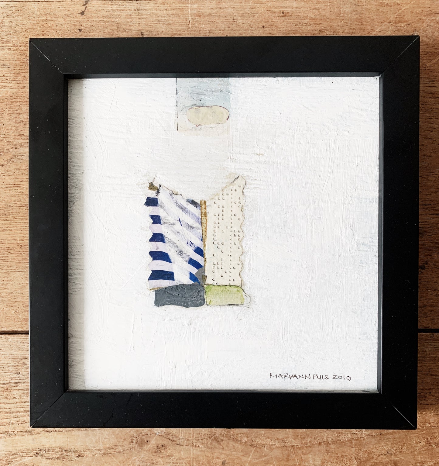 Original Maryann Puls Multi Media Collage