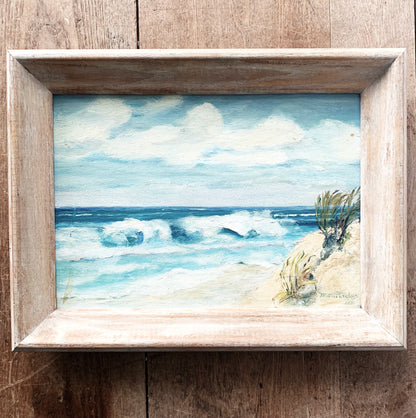 Vintage Framed Seascape
