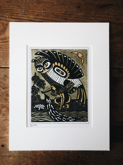 Vintage Dale Ormond Block Print