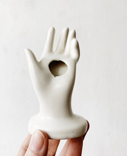 Vintage Ceramic Hand