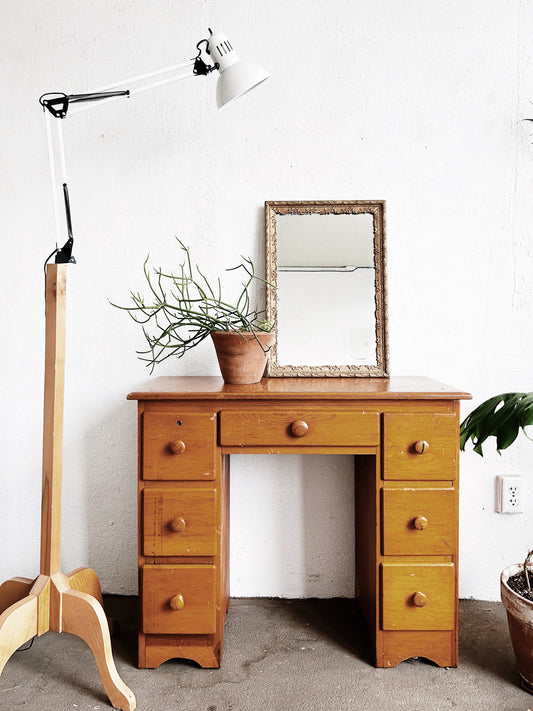 Vintage Petite Maple Desk