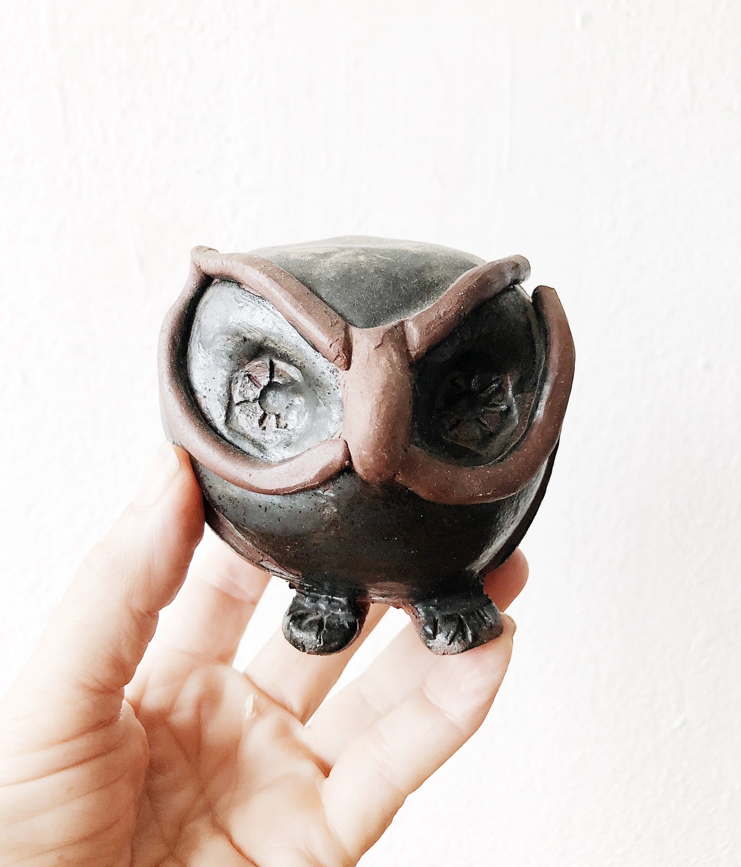 Vintage Handmade Ceramic Owl
